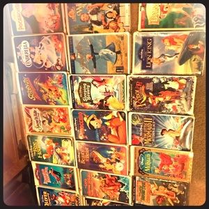 Walt Disney The Classic 13 Black diamond VHS tapes